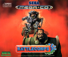 Battlecorps for the Sega Mega-CD Front Cover Box Scan
