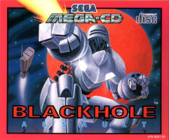 Blackhole Assault for the Sega Mega-CD Front Cover Box Scan