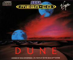 Dune for the Sega Mega-CD Front Cover Box Scan