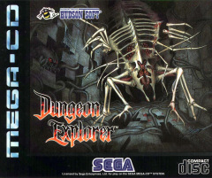 Dungeon Explorer for the Sega Mega-CD Front Cover Box Scan