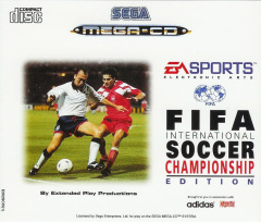 FIFA International Soccer: Championship Edition for the Sega Mega-CD Front Cover Box Scan
