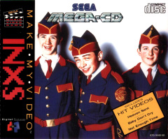 Make My Video: INXS for the Sega Mega-CD Front Cover Box Scan