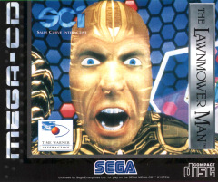 The Lawnmower Man for the Sega Mega-CD Front Cover Box Scan