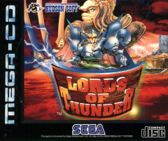 Lords of Thunder for the Sega Mega-CD Front Cover Box Scan