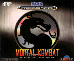 Mortal Kombat for the Sega Mega-CD Front Cover Box Scan