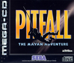 Pitfall: The Mayan Adventure for the Sega Mega-CD Front Cover Box Scan