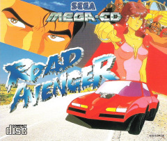 Road Avenger for the Sega Mega-CD Front Cover Box Scan