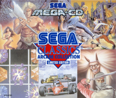 Sega Classics Arcade Collection: Limited Edition for the Sega Mega-CD Front Cover Box Scan