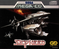 Silpheed for the Sega Mega-CD Front Cover Box Scan