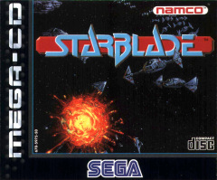 Starblade for the Sega Mega-CD Front Cover Box Scan
