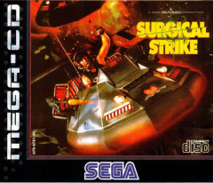 Surgical Strike for the Sega Mega-CD Front Cover Box Scan
