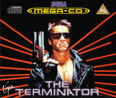 The Terminator for the Sega Mega-CD Front Cover Box Scan