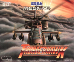 Thunderhawk for the Sega Mega-CD Front Cover Box Scan