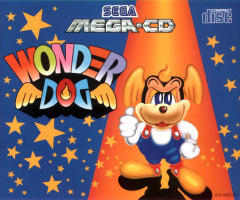 Wonderdog for the Sega Mega-CD Front Cover Box Scan