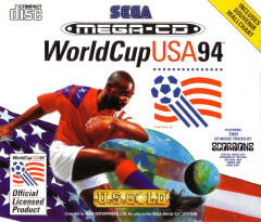 World Cup USA '94 for the Sega Mega-CD Front Cover Box Scan