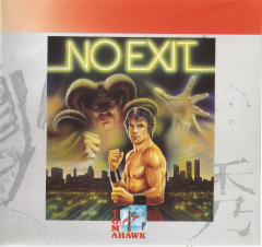 No Exit for the Amstrad GX4000 Front Cover Box Scan