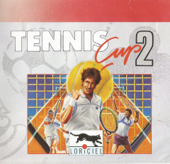 Tennis Cup 2 for the Amstrad GX4000 Front Cover Box Scan