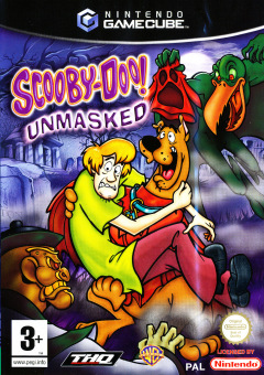 Scooby-Doo! Unmasked for the Nintendo GameCube Front Cover Box Scan
