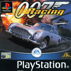 007 Racing for the Sony PlayStation Front Cover Box Scan