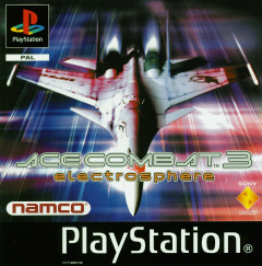 Ace Combat 3: Electrosphere for the Sony PlayStation Front Cover Box Scan