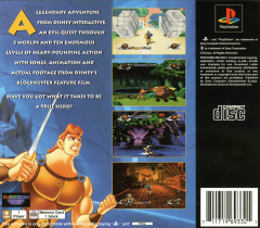 Scan of Action Game Featuring Hercules (Disney