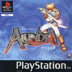 The Adventures of Alundra for the Sony PlayStation Front Cover Box Scan