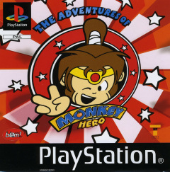 The Adventures of Monkey Hero for the Sony PlayStation Front Cover Box Scan