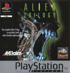 Alien Trilogy for the Sony PlayStation Front Cover Box Scan