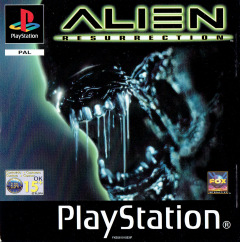 Alien: Resurrection for the Sony PlayStation Front Cover Box Scan