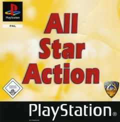 All Star Action for the Sony PlayStation Front Cover Box Scan