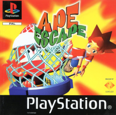 Ape Escape for the Sony PlayStation Front Cover Box Scan