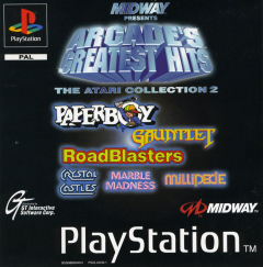 Arcade's Greatest Hits: The Atari Collection 2 (Midway presents...) for the Sony PlayStation Front Cover Box Scan