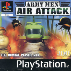 Army Men: Air Attack for the Sony PlayStation Front Cover Box Scan