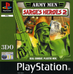 Army Men: Sarge's Heroes 2 for the Sony PlayStation Front Cover Box Scan