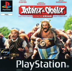 Asterix & Obelix Take on Caesar for the Sony PlayStation Front Cover Box Scan