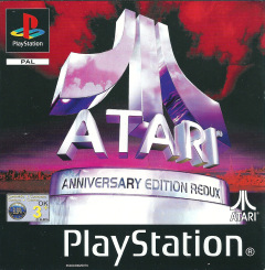 Atari Anniversary Edition Redux for the Sony PlayStation Front Cover Box Scan