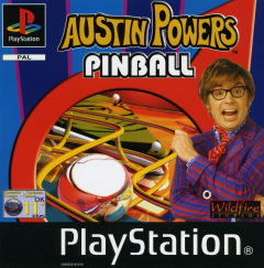Austin Powers Pinball for the Sony PlayStation Front Cover Box Scan