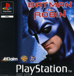 Batman & Robin for the Sony PlayStation Front Cover Box Scan