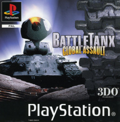 BattleTanx: Global Assault for the Sony PlayStation Front Cover Box Scan