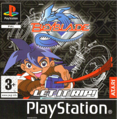 Beyblade: Let It Rip! for the Sony PlayStation Front Cover Box Scan