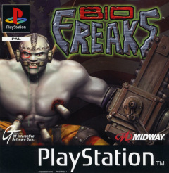 Bio Freaks for the Sony PlayStation Front Cover Box Scan