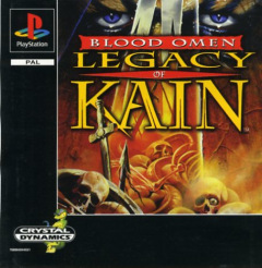 Blood Omen: Legacy of Kain for the Sony PlayStation Front Cover Box Scan