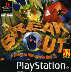 Break Out for the Sony PlayStation Front Cover Box Scan