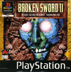 Broken Sword II: The Smoking Mirror for the Sony PlayStation Front Cover Box Scan