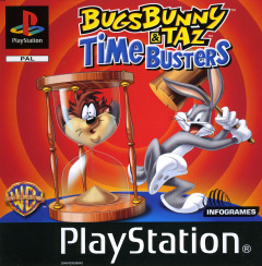 Bugs Bunny & Taz: Time Busters for the Sony PlayStation Front Cover Box Scan