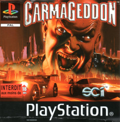 Carmageddon for the Sony PlayStation Front Cover Box Scan