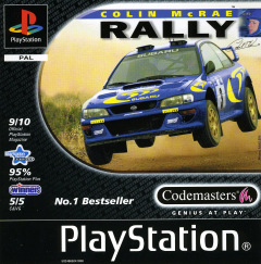 Colin McRae Rally for the Sony PlayStation Front Cover Box Scan