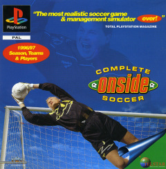 Complete Onside Soccer for the Sony PlayStation Front Cover Box Scan