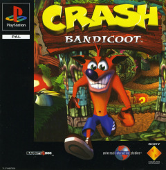 Crash Bandicoot for the Sony PlayStation Front Cover Box Scan