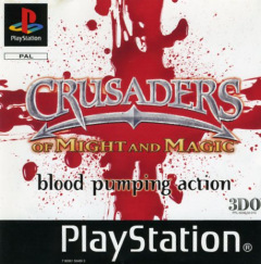 Crusaders of Might and Magic for the Sony PlayStation Front Cover Box Scan